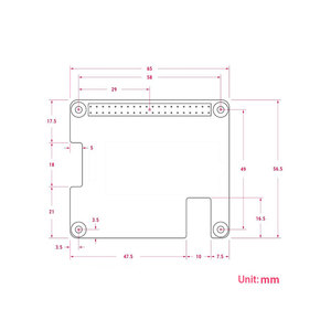 M.2 HAT + für Raspberry Pi 5
