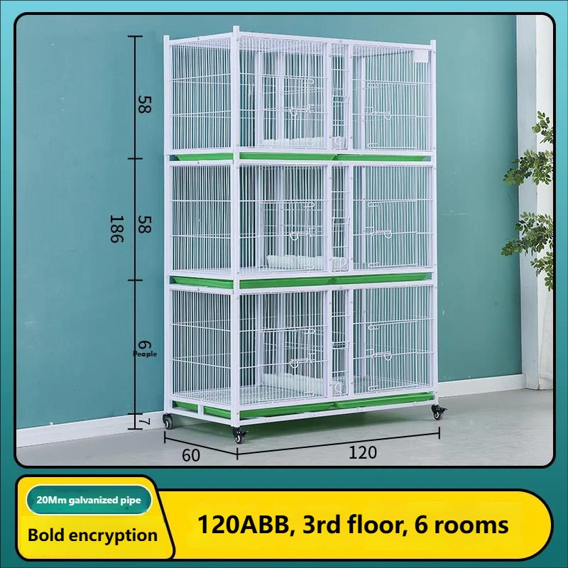120abb heightened model-three floors-six rooms