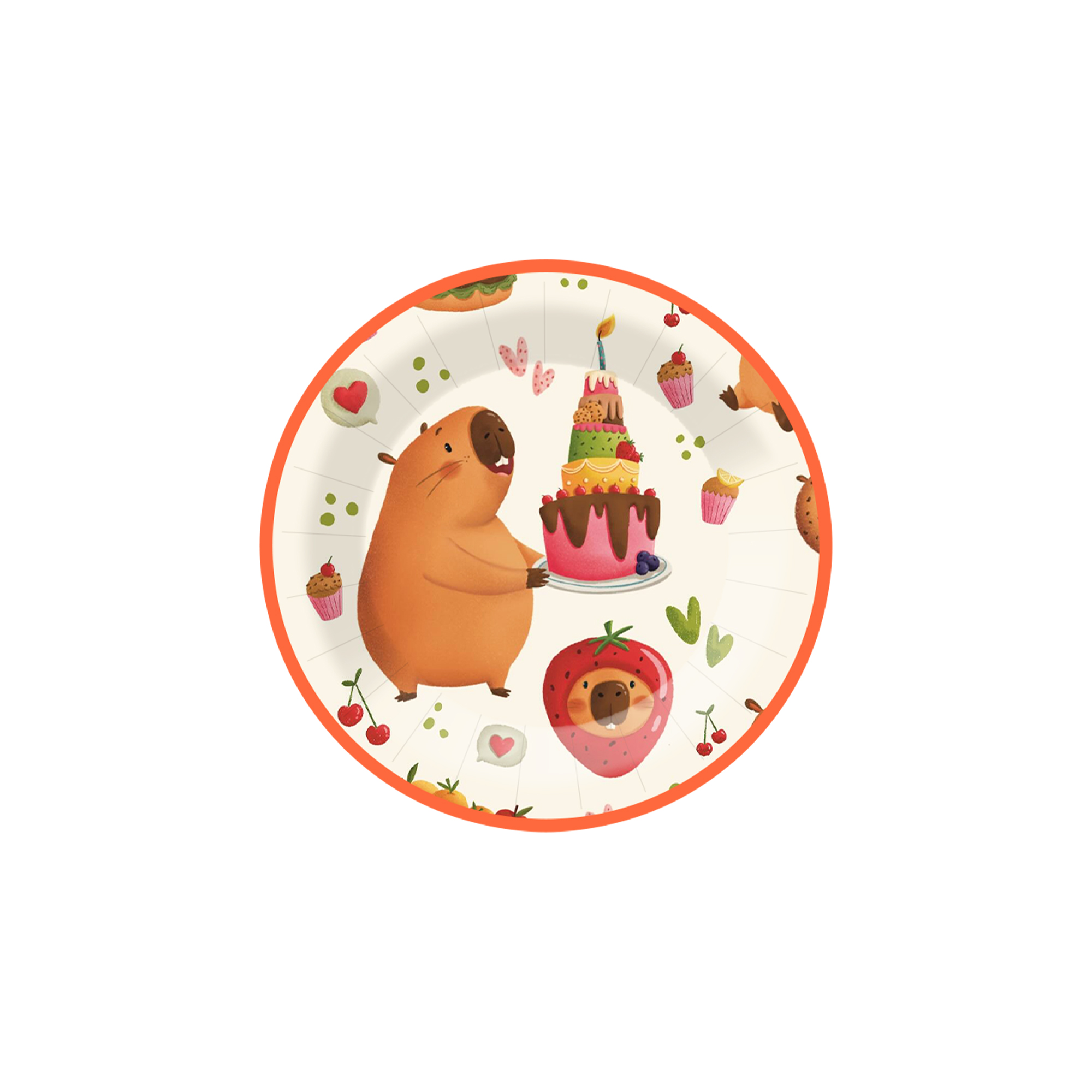 7 inch paper plate