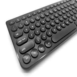 2.4G Wireless Slim 96-Key USB Compatible Quiet Office <strong>Keyboard</strong> with Multi-Media <strong>Functions</strong> <strong>Computer</strong> Accessory in Stock
