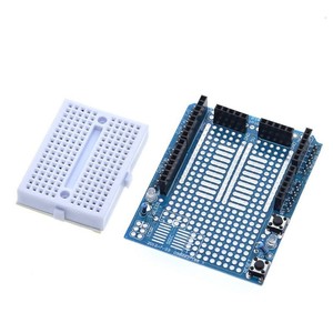 Proto Shield Prototyp-Erweiterungs karte mit SYB-170 Mini-Steck brett für Arduino UNO ProtoS hield DIY