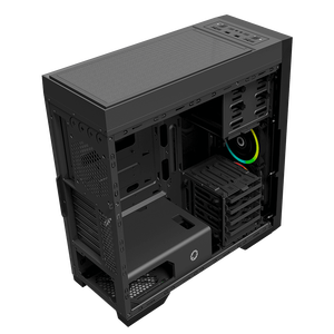 Full Tower ATX <strong>Computer</strong> Case, Silent Design with Multi-HDD Position Chassis for PC Server, Workstation - Product Image 6