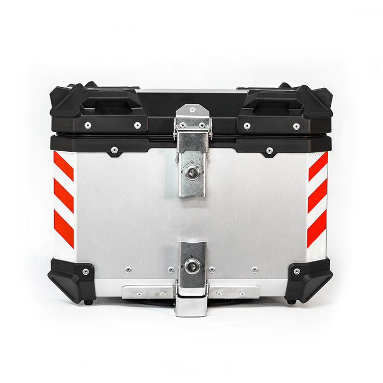 boîtier supérieur plat argenté