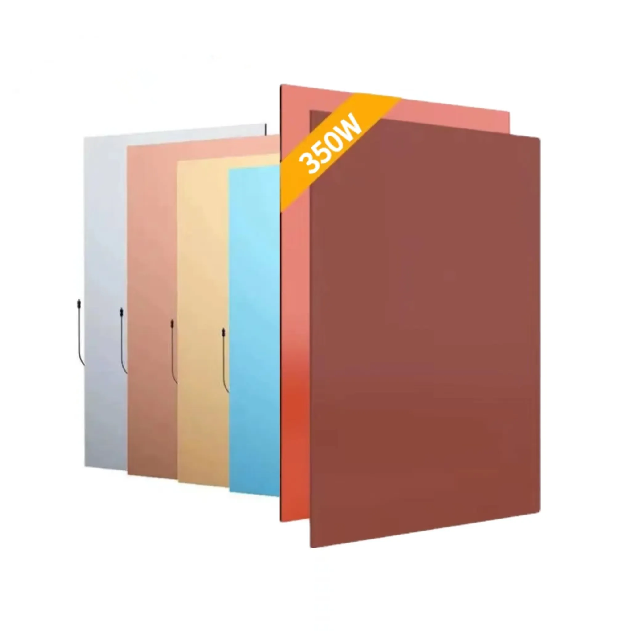 I più popolari In cina piastrelle per pavimenti smaltate di colore arancione 300w 350w 500w moduli fotovoltaici con alta qualità