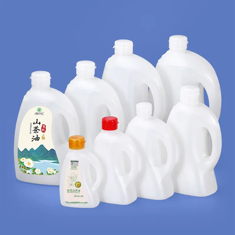 Wholesale Empty Detergent Packaging Laundry Bottle For Dishwashing Liquid Soap Cooking Oil