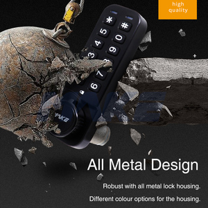 MK731 IP65 waterproof combinazione di Password a pulsante di blocco meccanico con tastiera con codice digitale lucchetto senza chiave - Product Image 6
