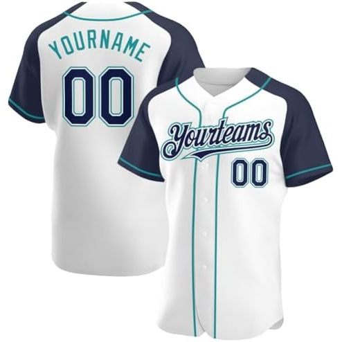 Raglan Sleeves Stylewhite Navy Teal