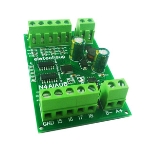 8-24CH <strong>4</strong>-<strong>20MA</strong> To RS485 Current <strong>Analog</strong> Input Collector Module MODBUS RTU Board For PT100 K Thermocouple Pressure <strong>Sensor</strong> DC 12 24V - Product Image 3