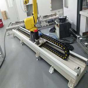 Riel de guía China personalizado con Cobot, brazo robótico Industrial para Robot, movimiento lineal como riel de guía lineal