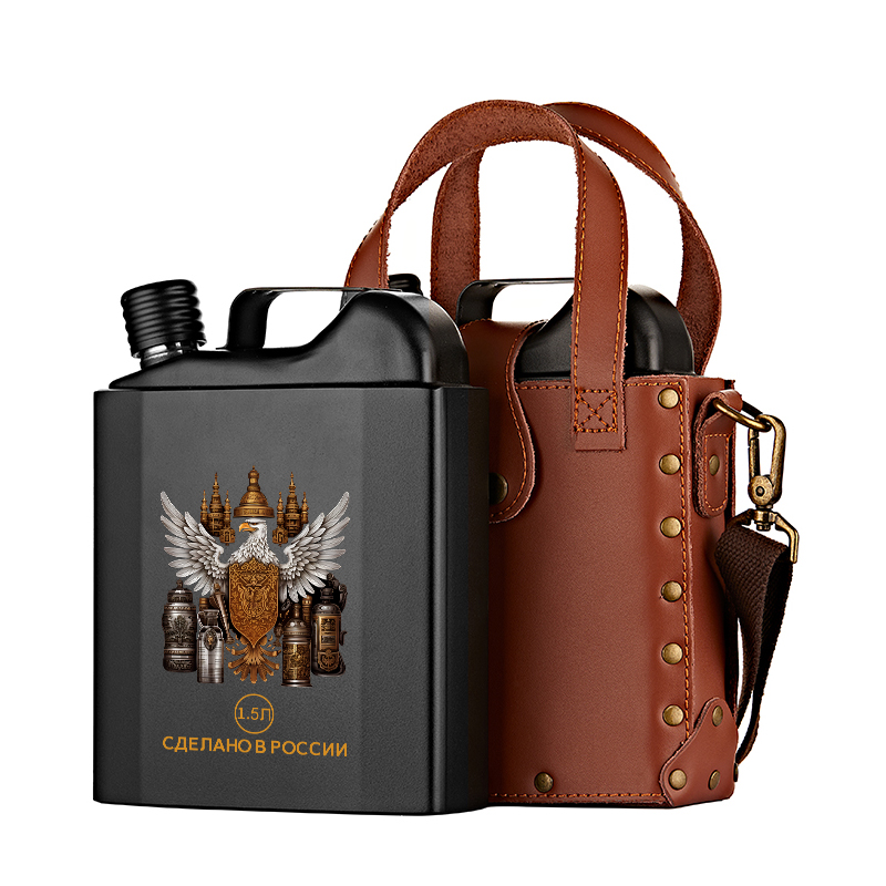 88 oz 316 brown leather case 2