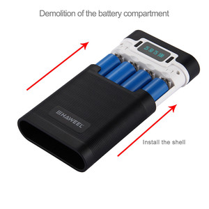 Dual USB <strong>Power</strong> Bank Case Shell DIY <strong>Kit</strong> 8 <strong>X</strong> 18650 Battery Charger Case - Product Image 2
