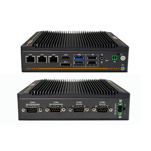 Robuste Fabrik automatisierung Robuste lüfter lose eingebettete Industrie computer PC Windows10 Linux BOX LBX-J630 - Product Image 3