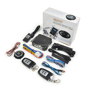 Sistema de botón de arranque remoto para coche, alarma de entrada sin llave - Product Image 1