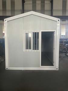 Передвижной плоский каркас передвижной стальной конструкции склад 40ft 20ft контейнерный дом сборный дом с окнами и дверями - Product Image 5