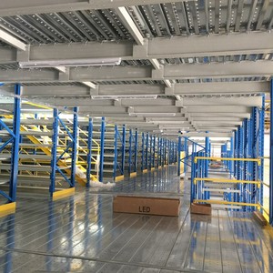 Mehrstufige Mezzanine-Plattform für die Lager lagerung Pulver beschichtung Paletten regal-und Regals ystem - Product Image 2