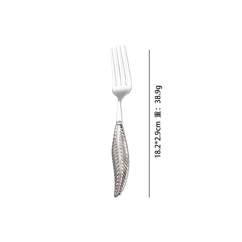 fourchette de table en argent