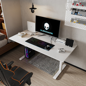 博标现代高品质定制家用站立式办公桌，简易电动可调电脑桌 - Product Image 2