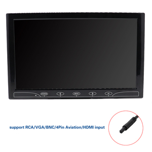 OEM ODM 9-Inch Digital CCTV <strong>Monitor</strong> 2CH 2Way Video <strong>Input</strong> Color Screen Rear View DC12V 24V Built-in Speaker Panel for Truck Bus - Product Image 6