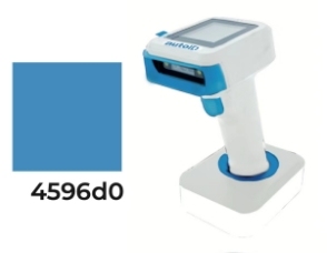 Symcode MJ-1902 Handheld Barcode Scanner White Blue QR 2D Bar <strong>Code</strong> Light <strong>Source</strong> with BT Interface Stock Document Scanner