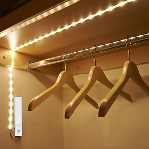 แถบไฟ LED ที่หรี่แสงได้120ซม. 3W 200lm 12V 4.5M แถบไฟ LED ที่มีเซ็นเซอร์ตรวจจับความเคลื่อนไหวสำหรับไฟตู้เสื้อผ้าบนเตียง - Product Image 4