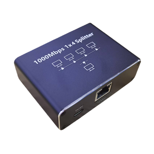 高速1000Mbps RJ45互联网分离器1至4 RJ45网络适配器以太网交换机1至4设备1000Mbps以太网集线器 - Product Image 2