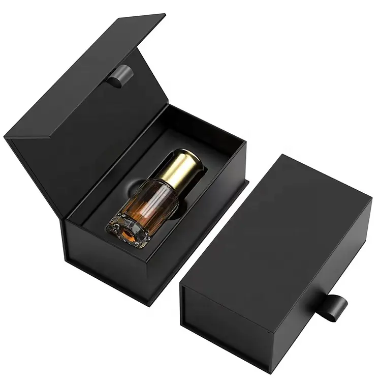 Venta al por mayor de lujo personalizado caja de embalaje de lujo personalizado fragancia aceite esencial botella de perfume de papel caja de regalo caja de embalaje