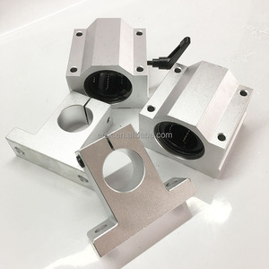 Rodamiento de bolas de movimiento lineal, guía estándar de longitud de 30mm, Riel de guía deslizante SC30UU - Product Image 3