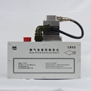 52 plus Gas durchfluss regler Meter integriertes Drossel klappen ventil Gasgenerator-Luft regelung - Product Image 4
