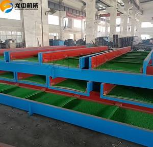 <span class=keywords><strong>Machine</strong></span> d'extraction d'or Tapis panoramique en herbe Boîte d'écluse pour rivière Sable Séparateur par gravité Tapis Boîte d'écluse <span class=keywords><strong>Machine</strong></span> à laver - Product Image 3