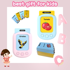 New Flash Cards for Preschoolers Educational Musical Words Insertion Kids' <strong>Language</strong> <strong>Learning</strong> <strong>Machine</strong> Toys - Product Image 4