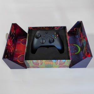 Benutzer definierte gedruckte PS5 & <span class=keywords><strong>Xbox</strong></span> Game <span class=keywords><strong>Controller</strong></span> Geschenk box UV-Beschichtung Kraft papier Pappe Starre Boxen EVA Insert Unterhaltung elektronik