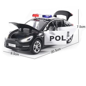 NEW 1:24 S680 Model3 Die Cast <strong>Model</strong> <strong>Car</strong> with Door Opening Engine Hood &amp;Trunk Opening,Pull Back Alloy Toy <strong>Car</strong> With Light Sounds - Product Image 6