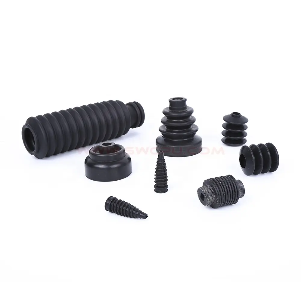 Custom car molded parts drive shaft boot rubber shift steering rack boots