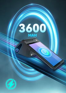 Z108 Google GMS 8 Pouces Android 13/14 тактильный POS-терминал, Intégre 80 Imprimante/NFC/QR-код, комманд - Product Image 4