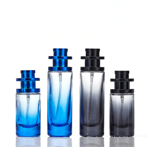 Yuvarlak parfüm yeniden doldurulabilir şişe manyetik kap ile özel ambalaj boş örnek cam yağ şişeleri tasarım parfümler için 50 ml 100 ml - Product Image 2