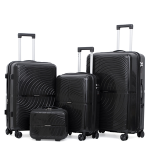 OMASKA Custom PP Trolley <strong>Bag</strong> 4 Pcs Luggage Set Spinner 14 20 24 28 Inch Women PP Suitcase - Product Image 5