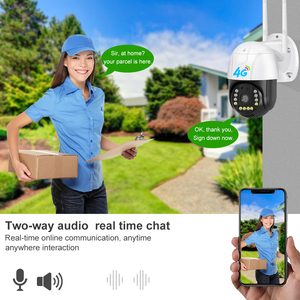 Audio bidireccional PTZ 4G Cámara Grabación de video Detección de movimiento al aire libre CCTV 3MP Cámara IP DE SEGURIDAD V380 Domo WIFI Camara - Product Image 6