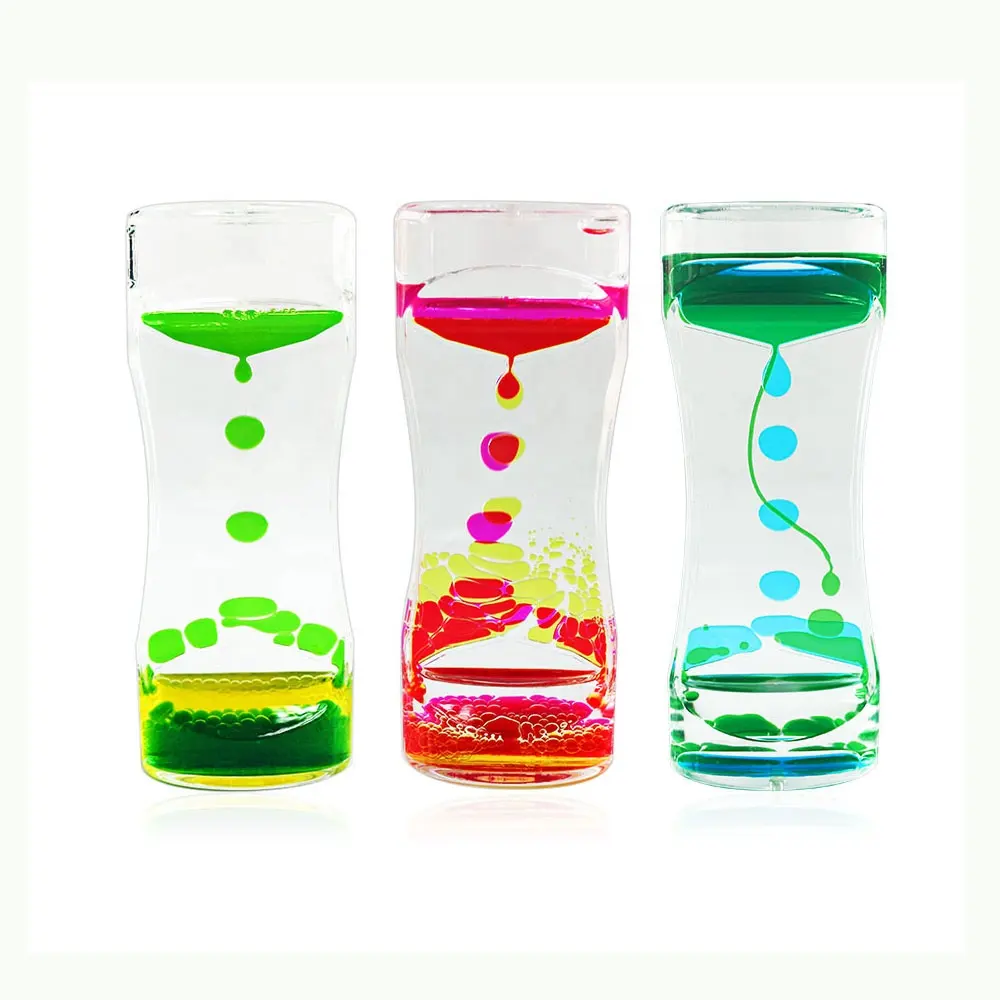 Minuterie de mouvement liquide pour enfants, kg, outil sensoriel pour calme, relaxation, jouets de bureau