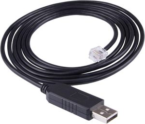 PLCプログラミングケーブルUSBRJ126P6C PL2303GT USBRS232シリアルケーブル - Product Image 2