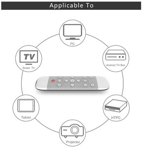 Drahtlose Anti-Lost-Fernbedienung mit IR-Lern funktion für Smart TV