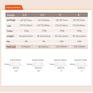 Wifi 2.5 inç Cct karartma Tuya gömme tavan Smd Led aşağı işıklar akıllı LED downlight - Product Image 6