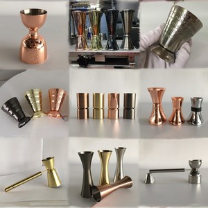 Altın yüzük ölçüm kupası japon jigger ile Bartender araçları Jigger Logo paslanmaz çelik jiggers ile - Product Image 4