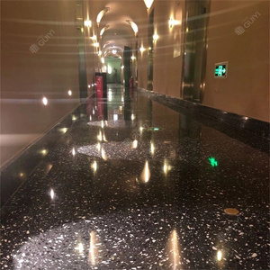 用于家居装饰和项目的新型黑白水磨石地板预制内外混凝土材料 - Product Image 1