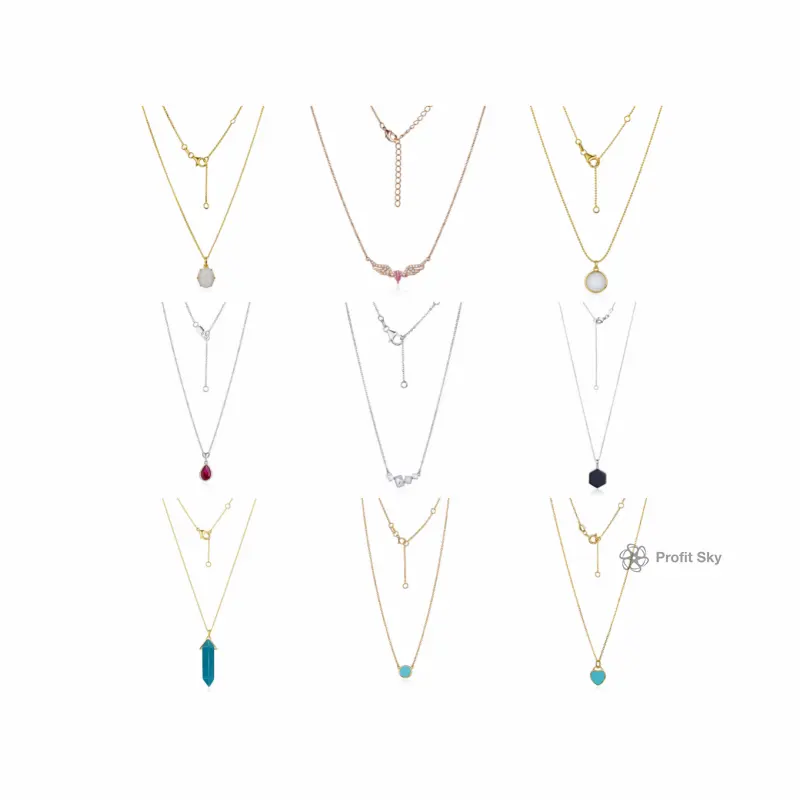 Vlinder Sieraden Vrouwen Elegant Goud Zilver Roségoud Cz Ketting Prachtige Kristallen Vlinder Ketting