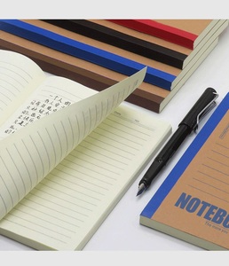 All'ingrosso per studenti a buon mercato diario in carta kraft per appunti rilegatura adesiva diario inventario tempestivo taccuino personalizzabile - Product Image 5