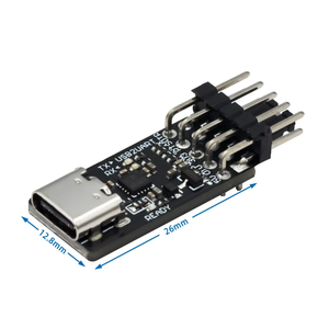 Módulo CH343P USB a TTL/UART USB a microcontrolador serie asíncrono de alta velocidad Descargador serie