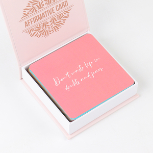 Positive Affirmation Cards Bulk Personalized Design Mental Affirmation Cards Positive Self Motivational Affirmation Card