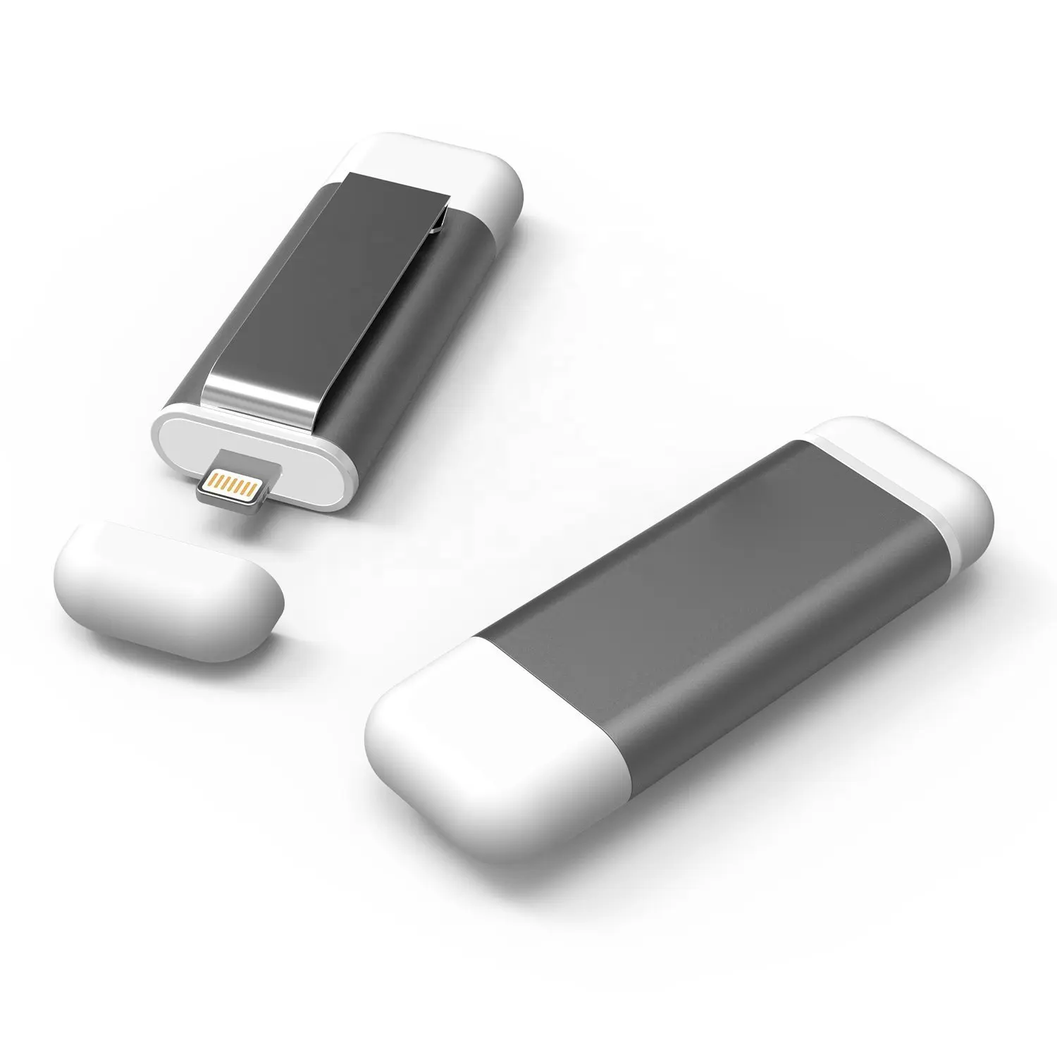 Metal otg usb 3.0 flash memory sticks PC ve IOS/apple/ipad 16gb 32gb 64gb gb