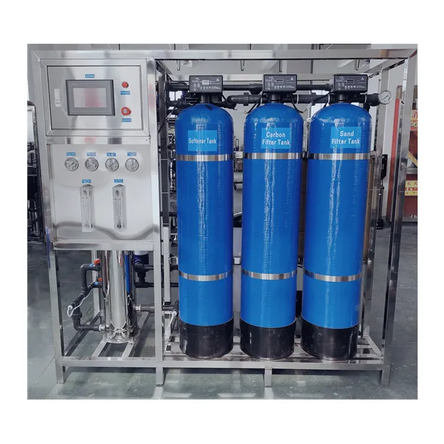 500lph 3000gpd Industriële Zuivering Ondergrondse Boiler Water Ro Omgekeerde Osmose Voor Drinkwater Filter Purifier Systeem Plant