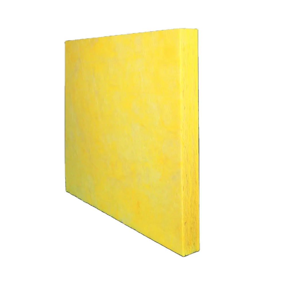 Glasswool المواد الفيبرجلاس العزل 50 مللي متر لوحة من الصوف الزجاجي